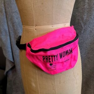 Vintage Pretty Woman Neon Pink Fanny Pack Touchstone Video Promo